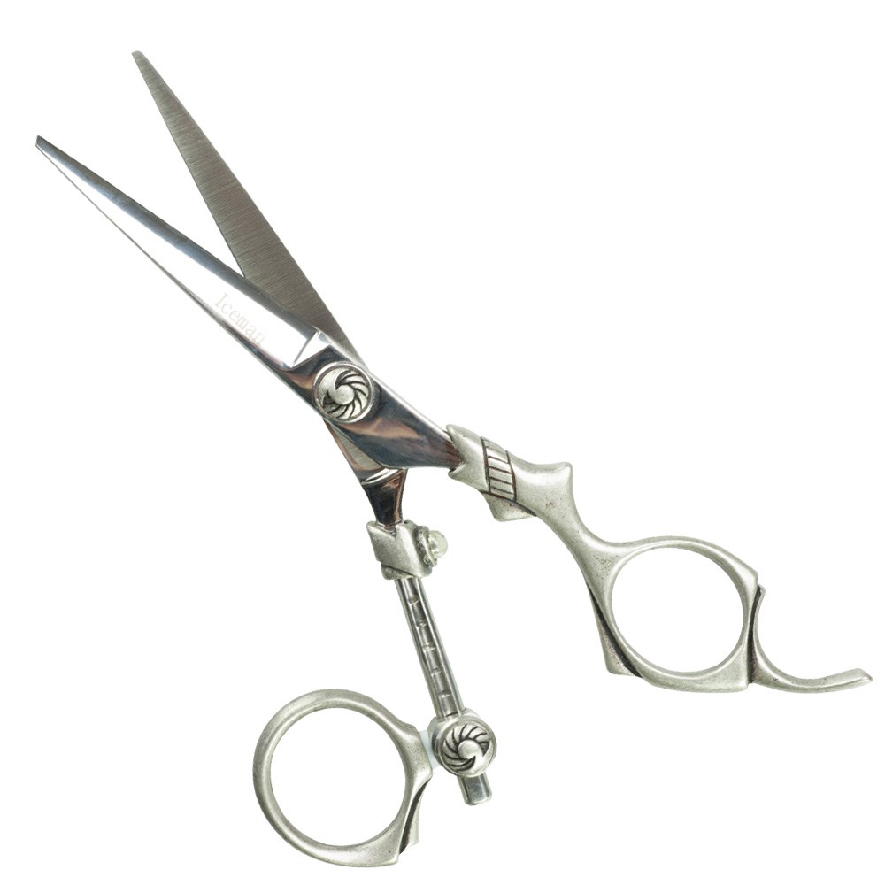 Iceman 5.5 Cool Pink Scissors - Hand Honed Blades