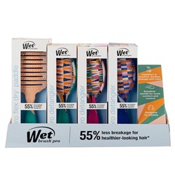 WetBrush Pro Artful Ace Detangler Display 12pc