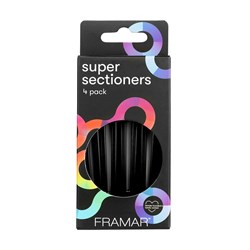 Framar Super Sectioner Clips 4pk Black