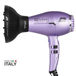 Parlux Alyon Air Ionizer Tech Hair Dryer And Diffuser Lilac
