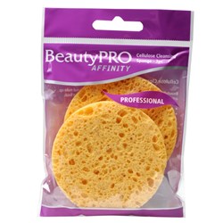 BeautyPRO Affinity Cellulose Cleansing Sponges, 2pk