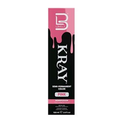 L3VEL3 Kray Semi Permanent Hair Colour Pink