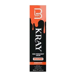 L3VEL3 Kray Semi Permanent Hair Colour Orange