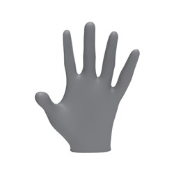 L3VEL3 Nitrile Gloves Liquid Metal Medium 100pk
