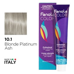 Fanola Color Hair Colour 10.1 Blonde Platinum Ash