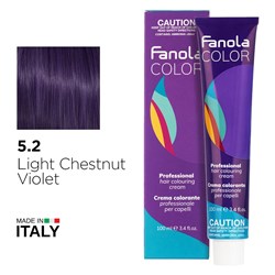 Fanola Color Hair Colour 5.2 Chestnut Violet