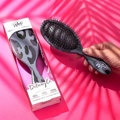 WetBrush Safari Original Detangler Brush Leopard