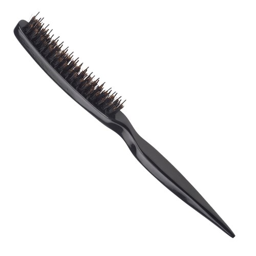 Brushworx Styler Porcupine 3 Row Teasing Hair Brush Black