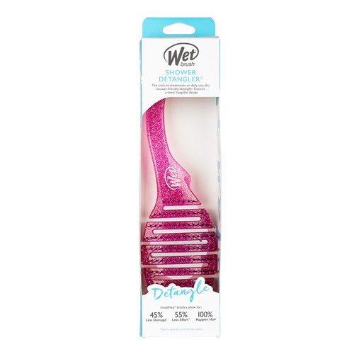 WetBrush Shower Detangler Pink Glitter