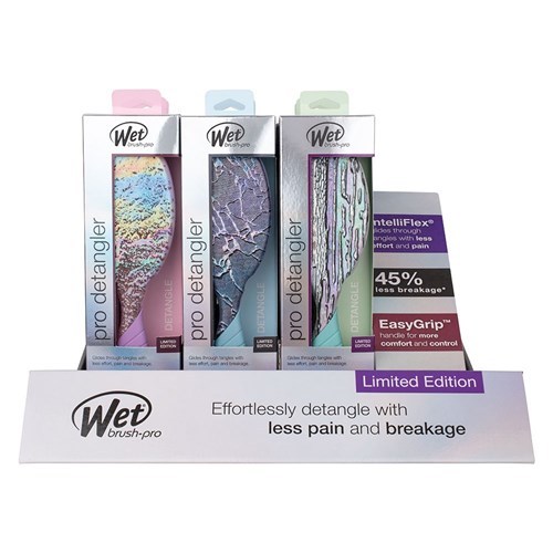 WetBrush Pro Super Slick Detangler Display 9pc