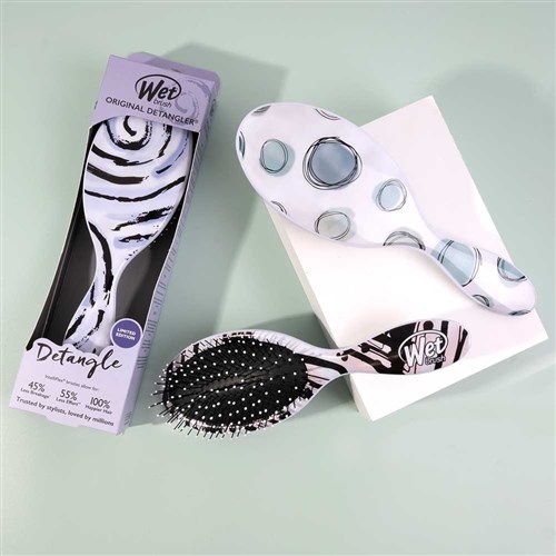 WetBrush Watercolour Motif Detangler Teal