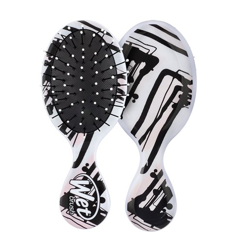 WetBrush Watercolour Motif Mini Detangler Pink