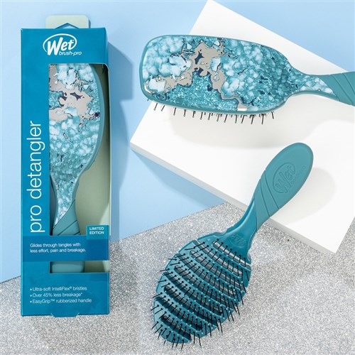 WetBrush Pro Mineral Etchings Flex Dry Teal