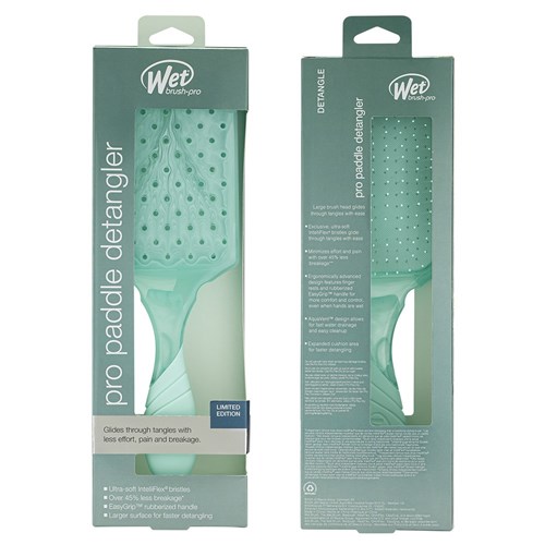 WetBrush Pro Hydro Tie Dye Paddle Detangler Display 9pc