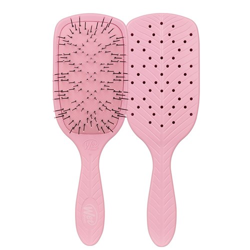 WetBrush Go Green Thick Hair Paddle Detangler Pink