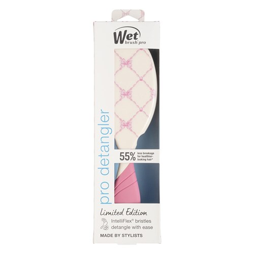 WetBrush Pro Bows On Bows Detangler Pink
