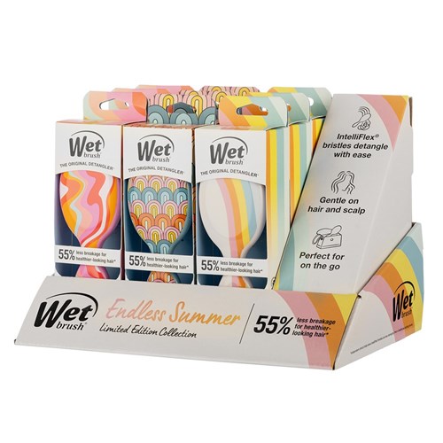WetBrush Mini Endless Summer Detangler Display 9pc