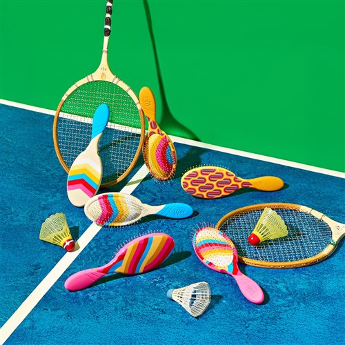 WetBrush Pro Retro Swirl Detangler Yellow