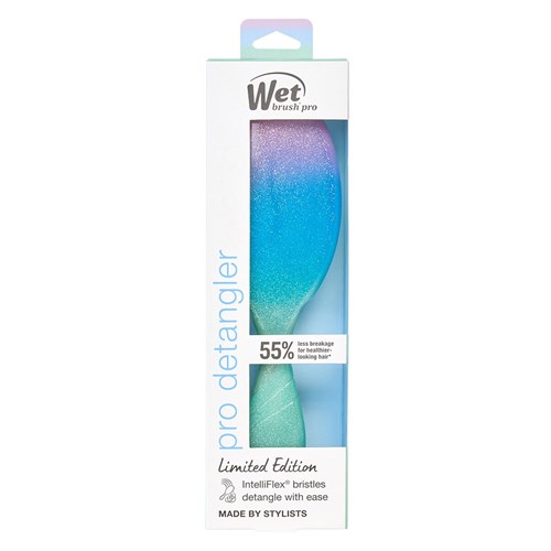WetBrush Pro Sparkling Horizon Detangler Blue