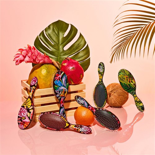 WetBrush Tropical Oasis Detangler Burgundy