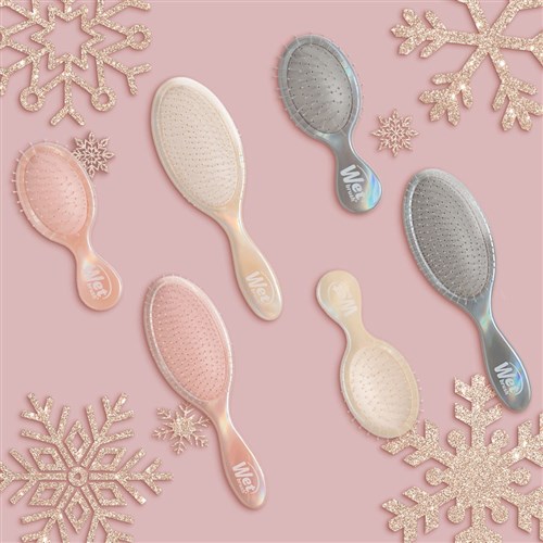 WetBrush Holographic Detangler Kit Chrome