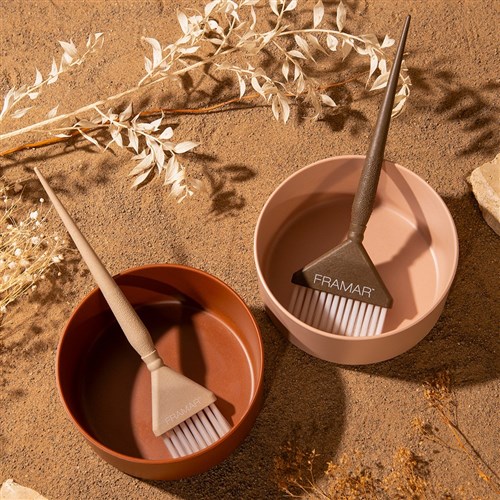 Framar Bamboo Colour Bowl Set Terra Neutrals