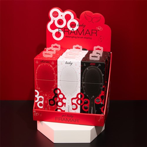 Framar Detangler Display 9pc Get Lucky