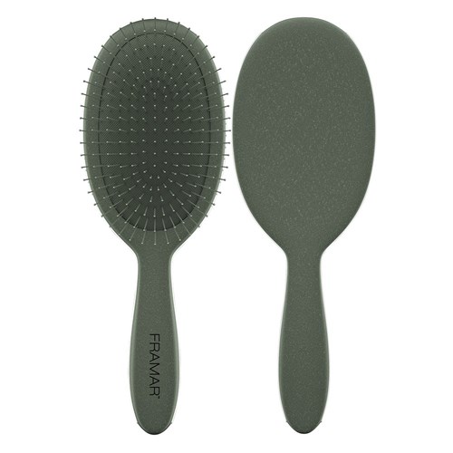 Framar Detangle Hair Brush Sage Evergreen