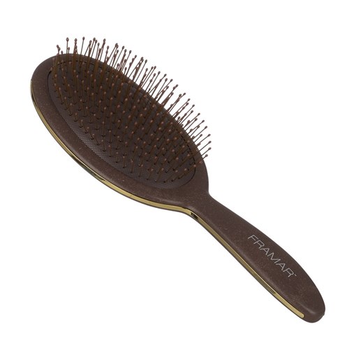 Framar Detangle Hair Brush Dark Academia Mahogany