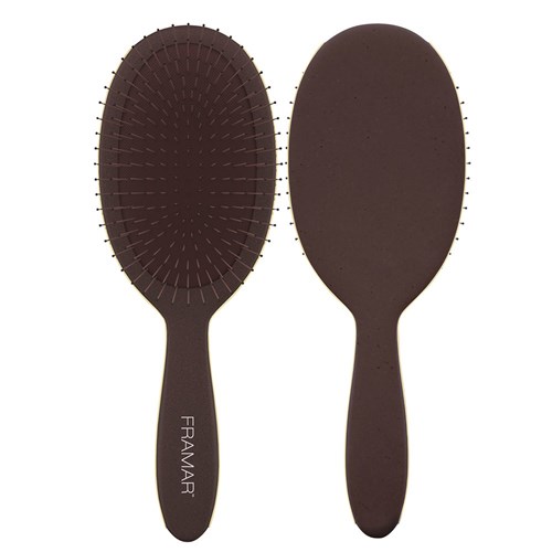 Framar Detangle Hair Brush Dark Academia Mahogany