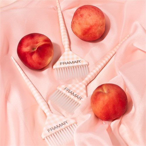 Framar Big Daddy Extra Wide Tint Brush Set Peach Please