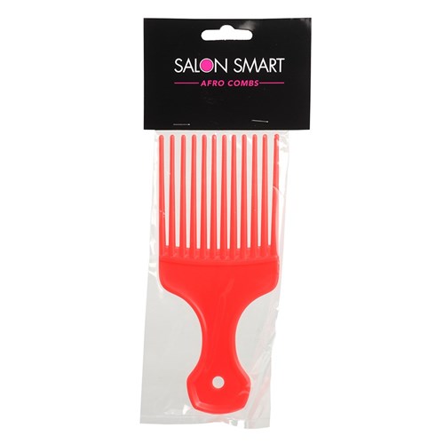Salon Smart Afro Hair Comb, Geranium