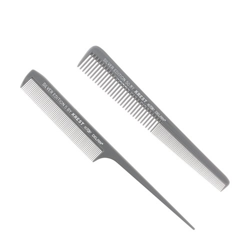 Krest Silver Edition No. 5 Regular Plastic Tail Comb 21.5cm