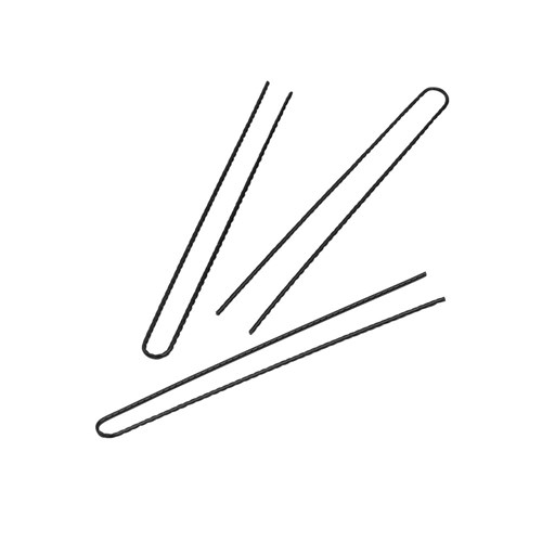 Premium Pin Company 999 Ripple Pins 3” Black 250pc