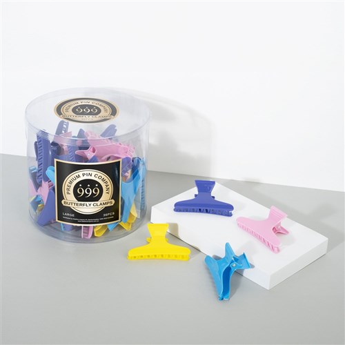 Premium Pin Company 999 Large Coloured Butterfly Clamps - 102