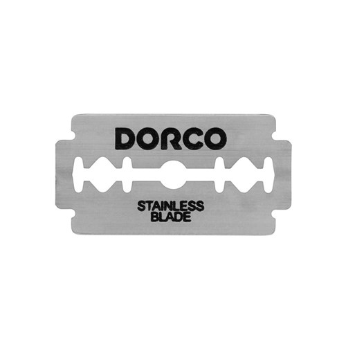 Dorco Stainless Steel Hair Razor Blades 10pk