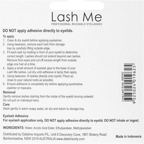 Lash Me Individual Long Eyelash Ends