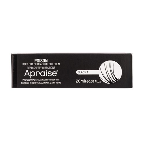 Apraise Eyelash And Eyebrow Vegan Tint Black