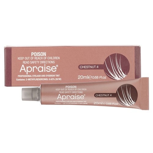 Apraise Eyelash And Eyebrow Vegan Tint Chestnut