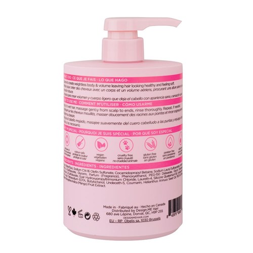 DesignME PuffME Volumizing Shampoo 1L