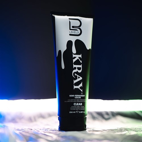 L3VEL3 Kray Semi Permanent Hair Colour Clear