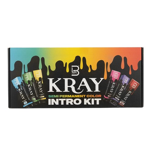 L3VEL3 Kray Semi Permanent Hair Colour Introduction Kit