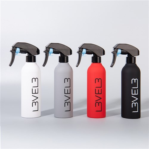 L3VEL3 Water Spray Bottle Black
