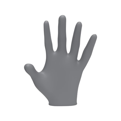 L3VEL3 Nitrile Gloves Liquid Metal Extra Large 100pk