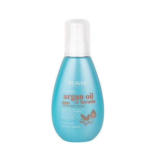 Beaver Argan Oil Keratin Repairing Hair Serum
