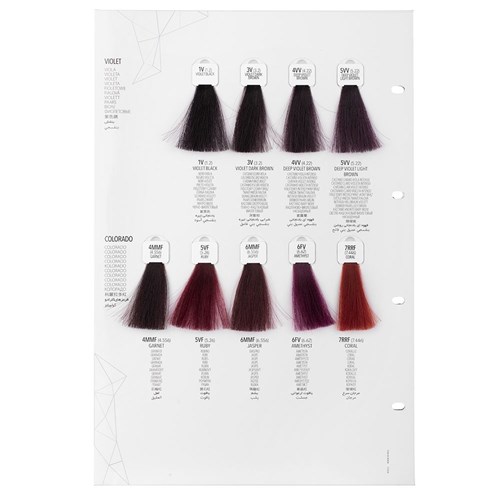 Screen Dorado Colour 3V Violet Dark Brown