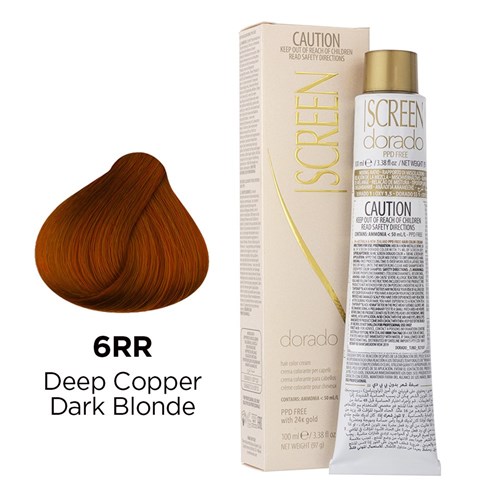 Screen Dorado Colour 6RR Deep Copper Dark Blonde