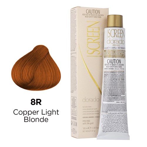 Screen Dorado Colour 8R Copper Light Blonde