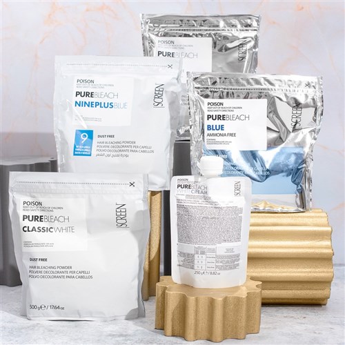 Screen Pure Ammonia Free Hair Bleach White
