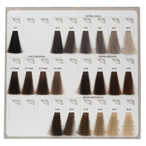 Echos Color Vegan Hair Colour 7.13 Medium Blonde Natural Beige